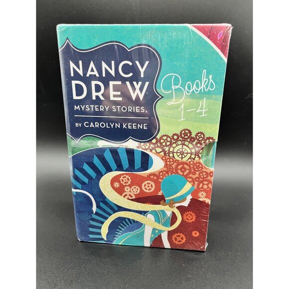Nancy Drew Mystery Stories Books 1-4 Box Set | New in Box, Grosset & Dunlap - Picture 1 of 4